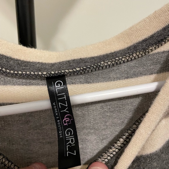 Plus size woman’s bell sleeved Glitzy Girls top! - Picture 3 of 5